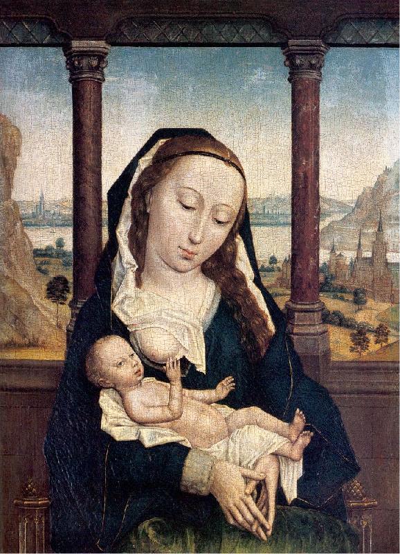 Marmion, Simon The Virgin and Child (attributed to Marmion) oil painting picture